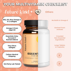 Future Kind bottle on breakfast table for universal daily use.