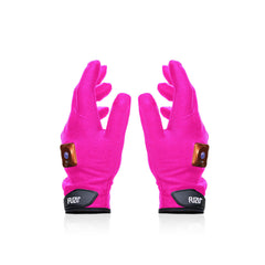 Fuzu massage gloves target back, neck, and shoulders for relief.