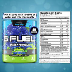 G Fuel Chug Rug dissolved powder in water shows smooth consistency
