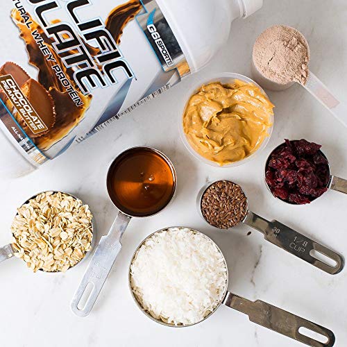 G6 Prolific Isolate ingredients panel emphasizing natural, non-GMO and stevia sweetness