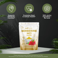 GADE Berberine HCl powder measuring spoon showing customizable dosing