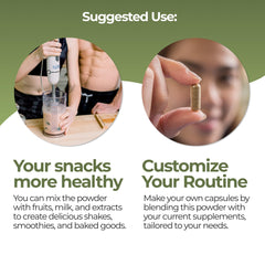 GADE Berberine HCl powder packaging emphasizing vegan non-GMO attributes