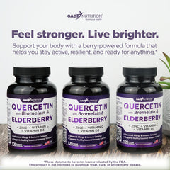 GADE Nutrition family-owned logo and clean ingredient list