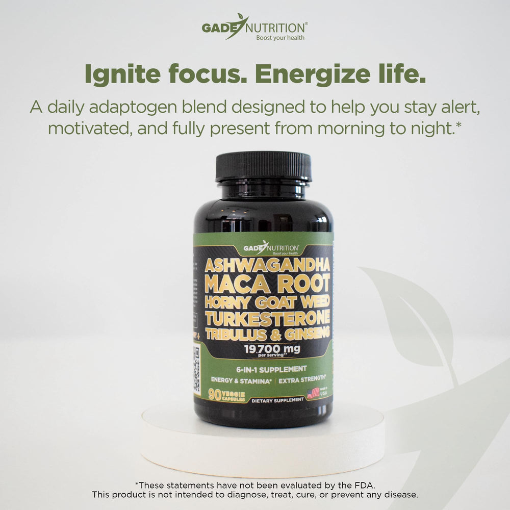 GADE NUTRITION Wellness on-the-go lifestyle shot.