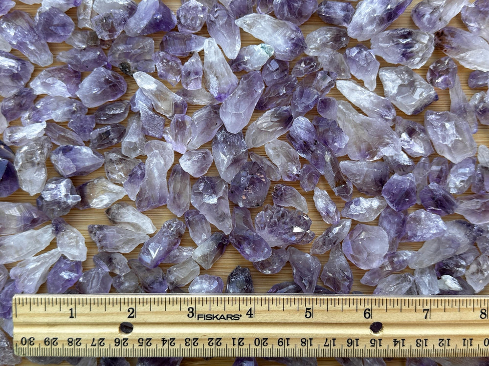 GAF TREASURES amethyst points natural crystals for meditation and focus spaces