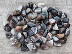 GAF Treasures polished Botswana Agate gemstone for pocket meditation and balance