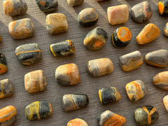 GAF TREASURES Bumble Bee Jasper Grade A quality stones for reliable setups.