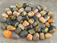 GAF Treasures Bumble Bee Jasper varied-size stones ideal for meditative grids