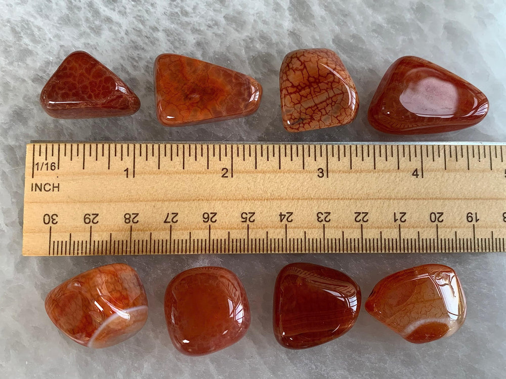 GAF Treasures Fire Agate suitable for Reiki and energy work.