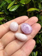 GAF TREASURES Kunzite stones for pocket carry and daily rituals.