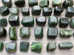 GAF Treasures nephrite jade stones 1 to 1.5 inches ideal for collections