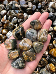 GAF TREASURES Ocean Jasper averages 40-45 stones per pound for versatile projects.