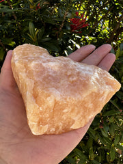 GAF Treasures orange calcite crystal formation ideal for display and energy work