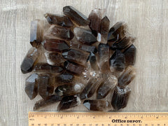 GAF TREASURES smoky quartz point stones per pound helps batch planning.