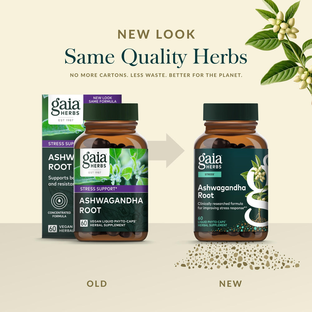 Gaia Herbs Ashwagandha Root origin from India