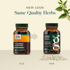 Gaia Herbs brand heritage celebrating 35 years in herbal wellness.