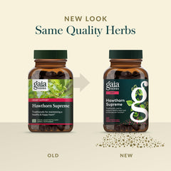 Gaia Herbs Hawthorn Supreme farm source close-up showing regenerative organic farming.