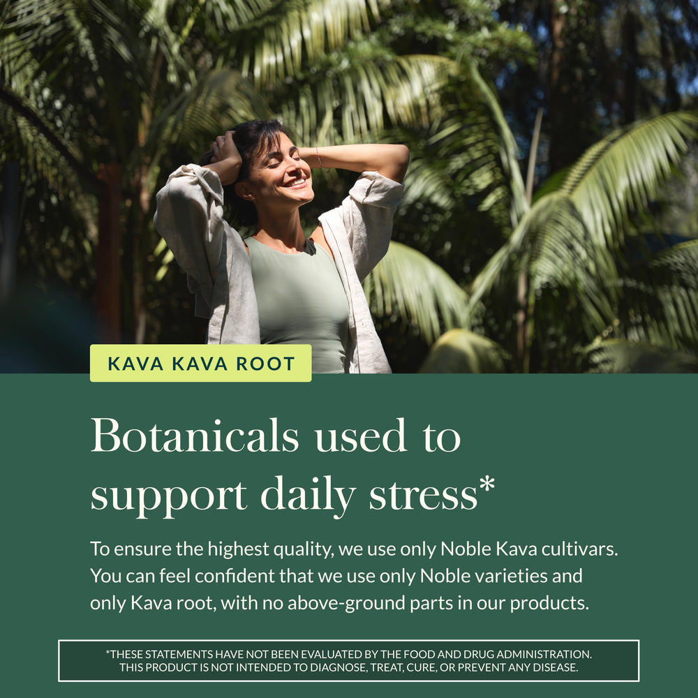 Gaia Herbs Kava Root dried kava ingredient detail for purity