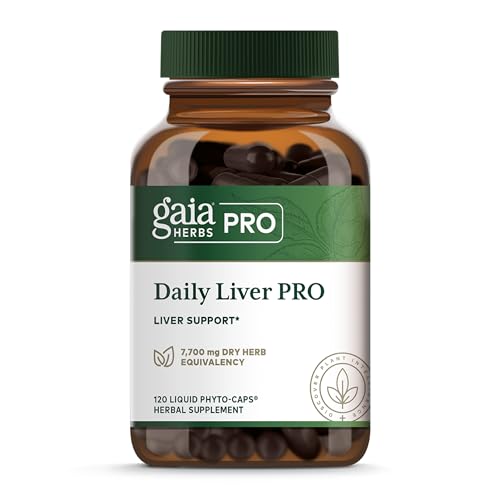 GAIA HERBS PRO Daily Liver Pro bottle ready for daily liver support and wellness.