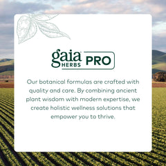 Gaia Herbs PRO GI Stress packaging and bottle for convenient daily use