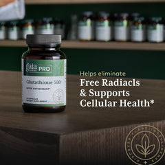 Gaia Herbs PRO Glutathione 500 farm closeup illustrating regenerative organic farming