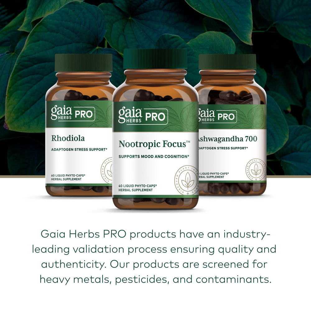 Gaia Herbs PRO regenerative farm field scene showing sourced organic herbs