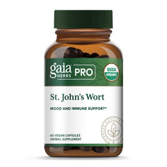 Gaia Herbs PRO St. John's Wort bottle supports daily wellness
