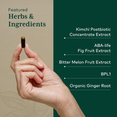 Gaia Herbs PRO Tri-Glycemic bitter melon slices illustrate natural metabolic wellness potential