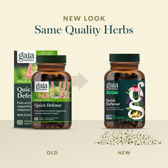 Gaia Herbs ginger root image, zesty aroma and warming notes.