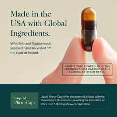 Gaia Herbs Thyroid Support bottle with schisandra for adaptogenic balance