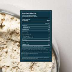 Gainful Everyday Whey scoop with powder emphasizes fast and slow protein release.