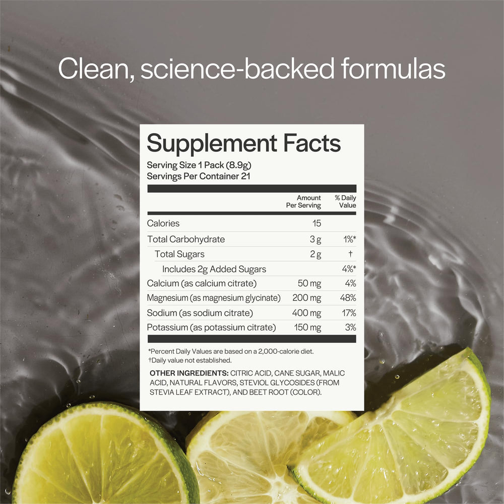 Gainful Hydration Lemon Lime closeup highlights refreshing flavor.
