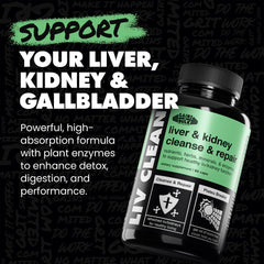 GAINS IN BULK Liv Clean bottle pour for easy daily dosing
