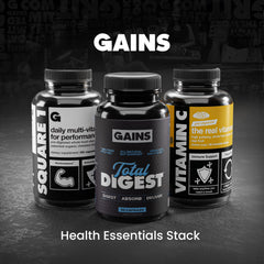 GAINS IN BULK Liv Clean desk setup for routine supplement use