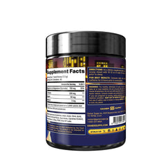 AFK+ ingredients list shows magnesium, melatonin, apigenin and sugar-free formula.