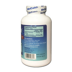 GANGAN BioCalth bottle and glass showing ready-to-use calcium beverage.