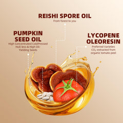 GANOHERB Lycopene component detail highlighting antioxidant potential