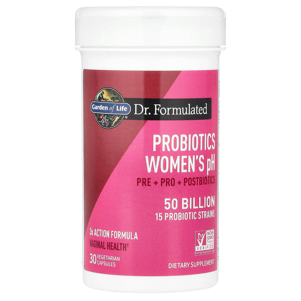 Garden of Life acacia fiber PreforPro postbiotic visual cues for microbial support