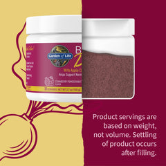 Garden of Life BEETS Detox probiotics DE111 close-up for gut-friendly support