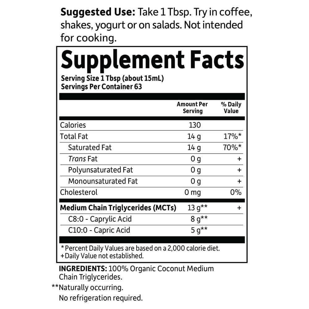 32 fl oz bottle provides long-lasting energy support and keto-friendly option.