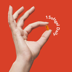 Softgels with astaxanthin hint at natural antioxidant support
