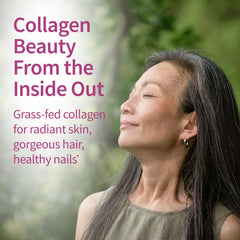 Garden of Life Collagen Beauty powder poured into glass of water