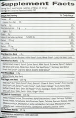 Garden of Life Perfect Food Powder scoop dispensed for a quick shake.