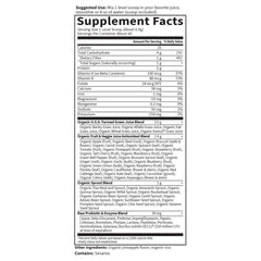 Garden of Life probiotics and enzymes close-up highlighting digestive blend.