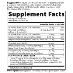 Garden of Life Raw Calcium D3 and K2 visual emphasizing immune-friendly nutrients