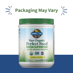 Garden of Life Raw Organic Perfect Food scoop for easy portions