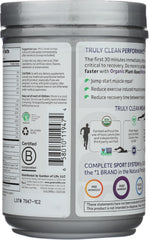 Garden of Life SPORT glass with drink shows easy hydration after workouts.
