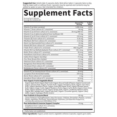 Garden of Life Vitamin Code Men packaging seals emphasize third-party certifications.