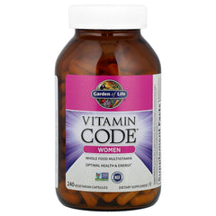 Garden of Life Vitamin Code Women capsules with probiotics and enzymes support digestion
