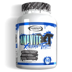 Gaspari Nutrition Anavite XT bottle front, a men’s multivitamin that supports daily energy and recovery.